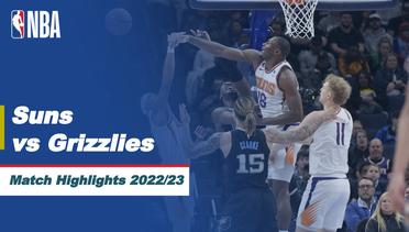 Match Highlights | Phoenix Suns vs Memphis Grizzlies | NBA Regular Season 2022/23