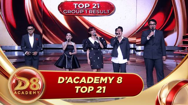 D'Academy 8 - Top 21 Group 1 Result