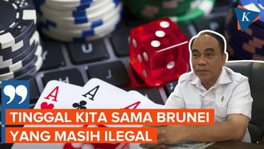 Soal Judi "Online", Menkominfo: Indonesia Sama Brunei yang Masih Ilegal di ASEAN