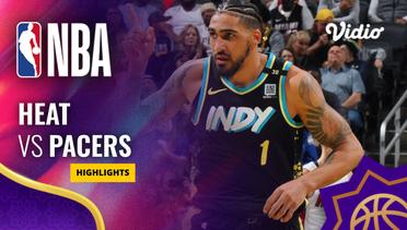 Miami Heat vs Indiana Pacers - Highlights | NBA Regular Season 2023/24