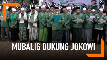 Mubalig Cianjur Dukung Jokowi-Ma'ruf