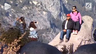 Pasangan India Tewas Saat Selfie di Ketinggian 245 Meter