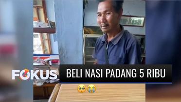 Viral Beli Nasi Padang 5 Ribu, Penjual Agar-agar Kini Dapat Donasi Sebesar 106 Juta! | Fokus