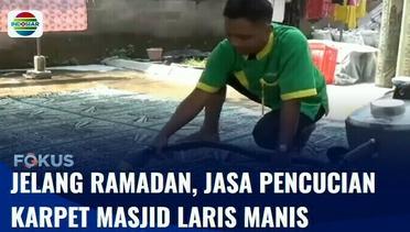 Jelang Ramadan, Jasa Pencucian Karpet Masjid Laris Manis | Fokus