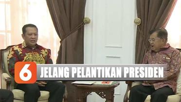 Jelang Pelantikan Presiden, Pimpinan MPR Temui JK dan SBY - Liputan 6 Siang