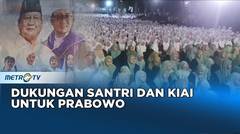 Sejumlah Kiai dan Santri di Jatim Dukung Prabowo