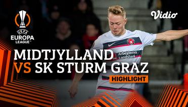 Highlights  - Midtjylland vs SK Sturm Graz | UEFA Europa League 2022/23