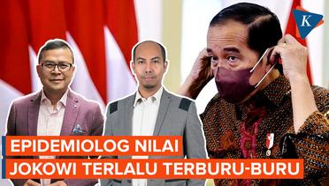 Pakar Nilai Keputusan Jokowi Longgarkan Masker Terlalu Cepat