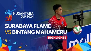 Putra: Surabaya Flame (Surabaya) vs Bintang Mahameru Sejahtera (Kab. Bekasi) - Highlights | Nusantara Cup 2024
