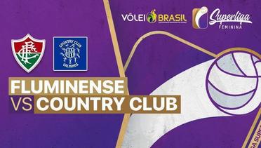 Full Match | Fluminense vs Country Club Valinhos |  Brazilian Women's Volleyball League 2021/2022