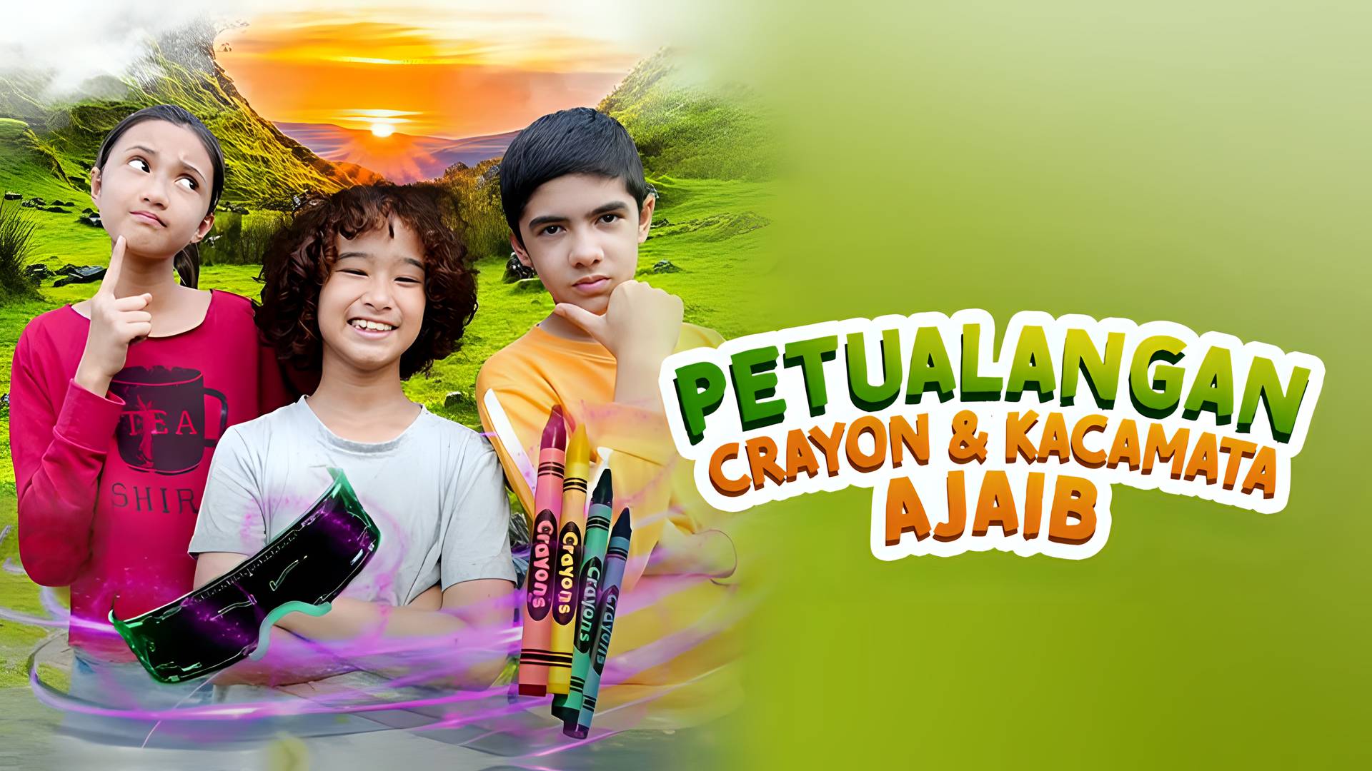 Petualangan Crayon dan Kacamata Ajaib