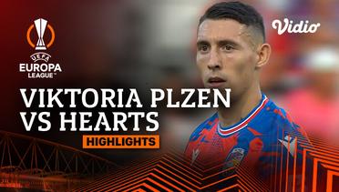 Viktoria Plzen vs Hearts - Highlights | UEFA Europa League Playoffs 2024