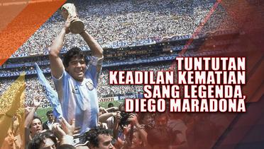 Tuntutan Keadilan Atas Kematian Legenda Sepak Bola Dunia, Diego Maradona