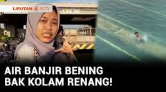 Air Banjir Bening Jadi "Kolam Renang" Dadakan di Underpass Cikarang Barat | Liputan 6