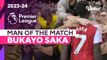 Aksi Man of the Match: Bukayo Saka | Arsenal vs Tottenham | Premier League 2023/24