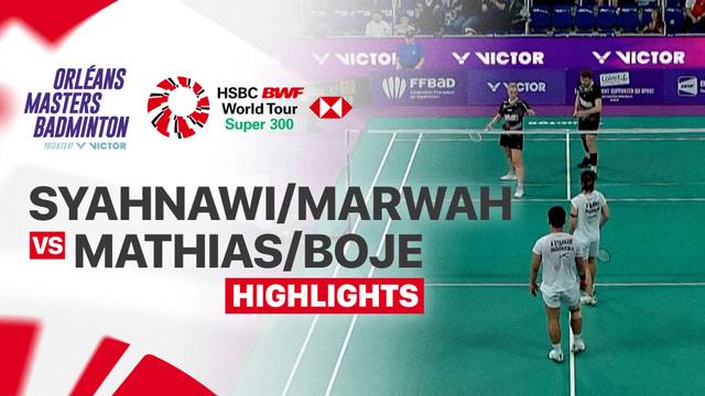 Amri Syahnawi/Nita Violina Marwah (INA) vs Mathias Christiansen/Alexandra Boje (DEN) - Highlight | Orleans Masters Badminton 2026 presented by VICTOR
