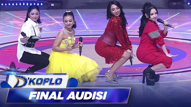 Gak Kuattt!! Tata Agatha-Thatha Trista Vs Lala Widy Goyang Sampai Bawah!! Bikin Jantung Copot!!  | Final Audition D'Koplo 2023