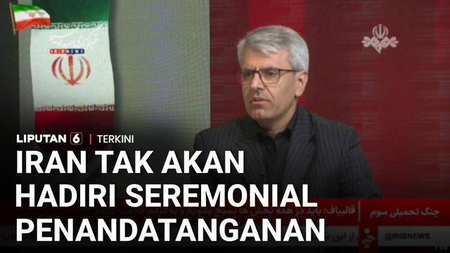 Iran Tolak Seremonial Penandatanganan Kesepakatan dengan AS di Swiss, Pilih Tak Bertemu Fisik