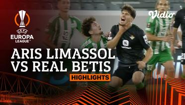 Aris Limassol vs Real Betis - Highlights | UEFA Europa League 2023/24