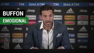 Perpisahan Buffon dengan Juventus yang Emosional
