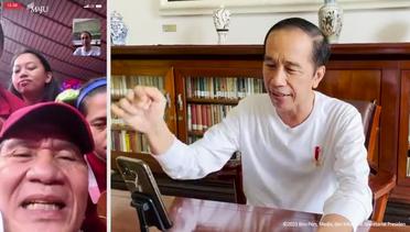 Presiden Jokowi Video Call dengan Peraih Emas Para Bulutangkis Paralimpiade Tokyo 2020, 5 Sept 2021