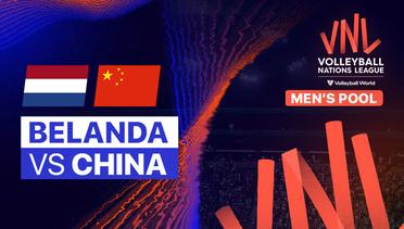 Full Match | Belanda vs China | Men's Volleyball Nations League 2023