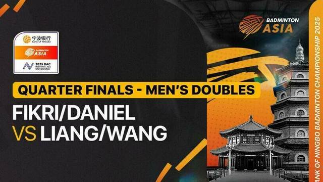 Muhammad Shohibul Fikri/Daniel Marthin (INA) vs Liang Wei Keng/Wang Chang (CHN) - Full Match | Badminton Asia Championships 2025 - Men's Doubles