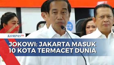Jokowi Curhat saat Resmikan LRT Jabodebek: Jakarta Selalu Masuk 10 Kota Termacet Dunia!