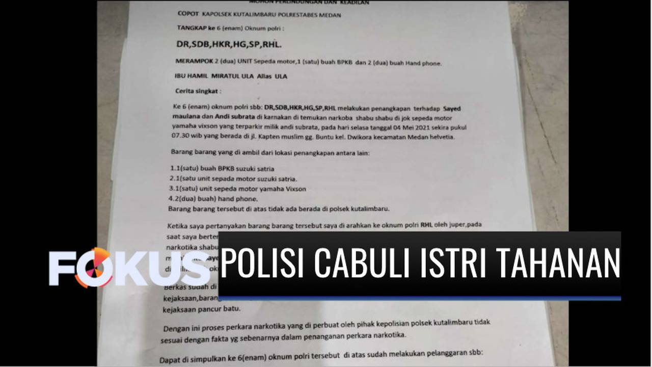 Viral Kabar 2 Oknum Polisi Cabuli Istri Tahanan Yang Sedang Hamil Pelaku Langsung Dicopot 9101