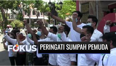 Peringati Sumpah Pemuda, Komunitas Surabaya Berenerji Lakukan Long March | Fokus