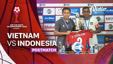 Post Match Conference - Vietnam vs Indonesia