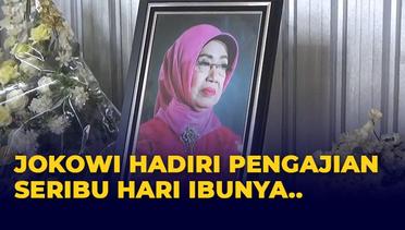Jokowi dan Keluarga Gelar Pengajian 1.000 Hari Wafatnya Ibunda di Solo