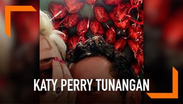 Tunangan, Katy Perry dan Orlando Bloom Unggah Foto Kembar