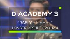 Rafly, Gowa - Mahal (D'Academy 3 Konser Result Top 20 Group 4)