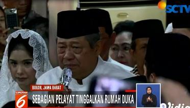 SBY Minta Pelayat Panjatkan Doa untuk Sang Istri - Liputan 6 Siang