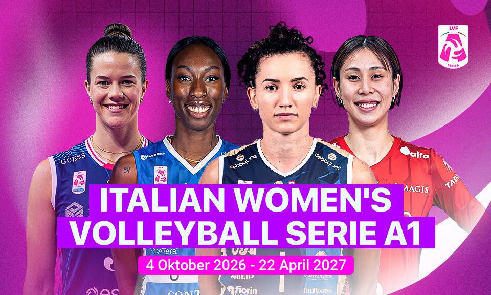 Italian Women's Volleyball Serie A1 2026/27