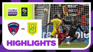 Clermont Foot vs Nantes - Highlights | Ligue 1 2023/2024