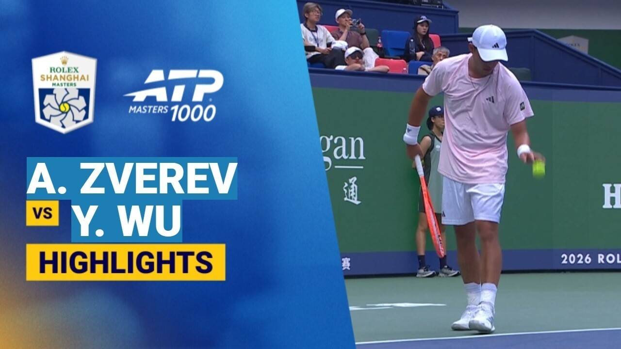 Alexander Zverev vs Yibing Wu - Round 2 (Stadium Court) | ATP 1000: Rolex Shanghai Masters 2026