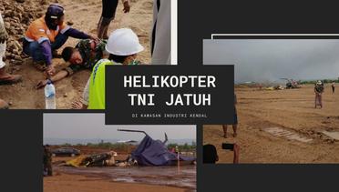 Helikopter TNI Jatuh di Kawasan Industri Kendal