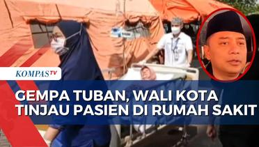 Wali Kota Surabaya Tinjau Pasien RS Unair yang Sempat Dievakuasi Akibat Gempa Tuban