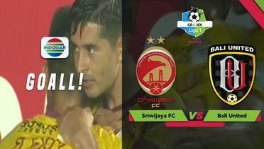 Goal Esteban Vizcarra - Sriwijaya FC (2) vs (0) Bali United | Go-Jek Liga 1 Bersama Bukalapak