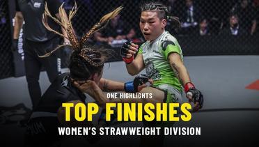 Top Women's Strawweight Finishes - ONE Highlights