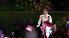 Performance Via Vallen di Opening Ceremony Asian Games 2018