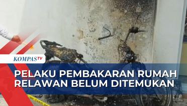 Polisi Kejar Pelaku Pembakaran Rumah Relawan Prabowo-Gibran di Sumenep!