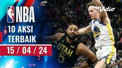 Top 10 | Aksi Terbaik - 15 April 2024 | NBA Regular Season 2023/24