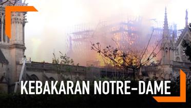 Duka Warganet Tentang Kebakaran Notre-Dame