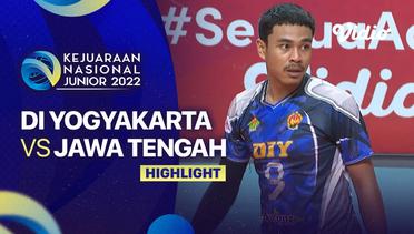 Highlights | Semifinal - Putra: DIY vs Jateng | Kejurnas Junior 2022