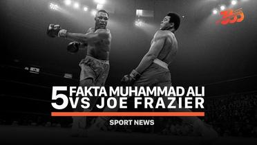 5 Fakta Pertarungan Muhammad Ali vs Joe Frazier