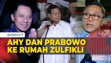 AHY dan Prabowo ke Rumah Ketum PAN Zulfikli Hasan, Bahas Apa?