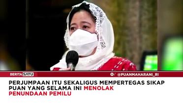 Puan Bertemu Jokowi, Kompak Tolak Penundaan Pemilu